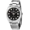 Réplica Rolex Datejust 36 Black Dial Diamond Automatic Oyster Ladies Watch 126234bkdj