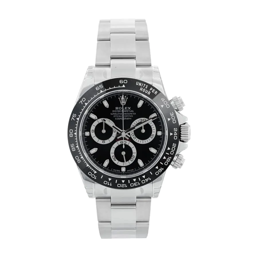 Melhor Réplica Rolex Daytona de Aço Inoxidável