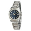 Réplica de qualidade Rolex Lady Datejust Relógio Automático 26 Aço Inoxidável Azul Mostrador com Pulseira Ostra 179160blso