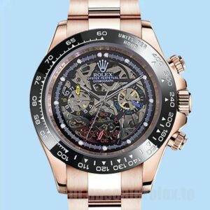Rolex Daytona Masculino Skeleton Limited Edition 40mm Pulseira Ostra