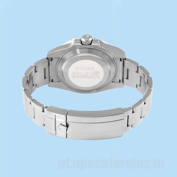 Rolex Daytona Skeleton Limited Edition 40mm Masculino Tom Prata Pulseira Ostra - Image 4