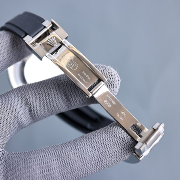 Faixa de borracha masculina Rolex Yacht-Master 40 mm PMX013 - PTUR - Image 2